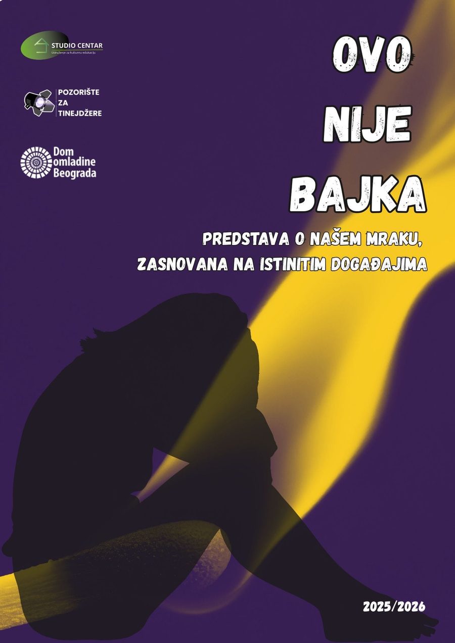 Plakat predstave Ovo nije bajka